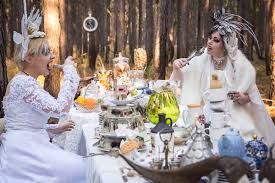 Alice in wonderland dinner plates,thermosāf® dinnerware,mad hatter plates,mad tea party,tea party plates,kids party dishes. Alice In Wonderland A Dark Tea Party Themed Group Shoot Hayley Roberts Photography