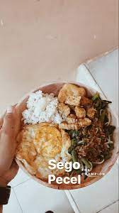 Sego Pecel Sang Juara