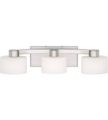 Tatum 3 Light 21 Inch Brushed Nickel Bath Light Wall Light