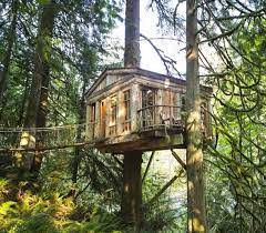 7 Tree Houses You Can Sleep In Luxury Tree Houses Tree House Treehouse Point