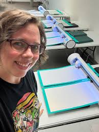 Late night at the Shed... Stocking and doing bookwork... The radio is