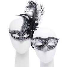 Lace masquerade mask elastic,fit for adult,soft gentle material,specially for costume,thememed party. Silver Masquerade Masks For Couples Party City