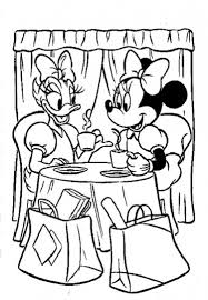 Coloring Pages Of Minnie Mouse And Daisy Duck In 2020 Minnie Mouse Coloring Pages Daisy Duck Disney Coloring Pages