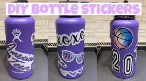 With a little computer time and a printer, you can turn out as many as you need. Diy Stickers For Water Bottles Youtube