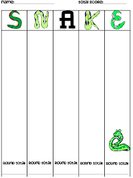 Solids and stripes are assigned to players based on the first ball potted after the. Guided Math Snake A Whole Class Dice Game