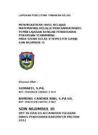 We did not find results for: Penelitian Tindakan Kelas 10 Doc