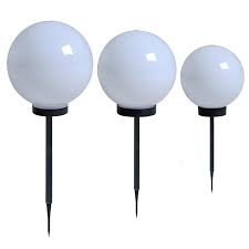 Wo finde ich leuchtkugeln für den garten zu einem guten preis? Solarkugel Leuchtkugel Solarleuchte 20 25 30cm Set Garten Leuchte Led Solarlampe