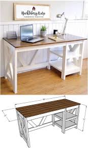 Not to mention, building your own desk from scratch can be more affordable than buying a new one. Pin On Home Office Desk With Shelves