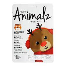 Pretty Animalz Holiday Reindeer Sheet Mask In 2021 Sheet Mask Mask Skin Calming