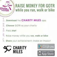 Charity miles is a free app that enables you to earn money for charity whenever you walk, run or bike. Genna Warner Genna Warner Twitter