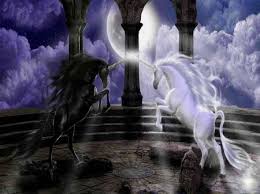 Pin By Christy Kimmerly On Dark Vs Light Mythical Creatures Unicorn Pictures Fantasy Horses