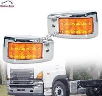 2PCS LED Side Turn Signal Light Lamp For Hino 500 700 Ranger Truck Fc Fd Gd | eBay
