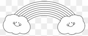 Rainbow black and white coloring page free cliparts. Rainbow Clipart Black And White Transparent Png Clipart Images Free Download Clipartmax