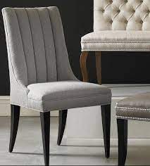Channeled Dining Chair Precedent Luxury Dining Chair Fabric Dining Chairs Trendy Dining Room