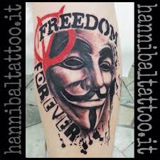 Vforvendetta Trashpolka Trashpolkaitalia Tattoo By Hannibaltattooroma Hannibal Tattoo Vendetta Tattoo V For Vendetta Tattoo