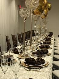 With the holiday dinner party season starting, we all love to find out tips on how to set the perfect table, decorate for our guests and where to find inspiration and new brands. Elegant Balloons Table Setting For Intimate Dinner Party Decor Dinner Party Decorations Dinner Party Table Settings Elegant Dinner Party