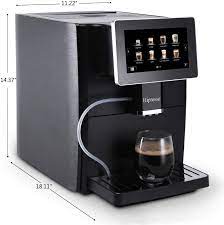 Fully automatic milk frothing and dispensing. Buy Hipresso Super Fully Automatic Espresso Coffee Machine 7 Hd Tft Touchscreen With Milk Frother Online In Vietnam B0897jsh5f