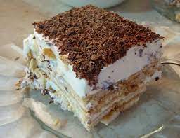 Easy No Bake Greek Yogurt Dessert Greek Desserts Nobake Biscuit Dessert Recipe Yogurt Dessert Greek Yogurt Dessert