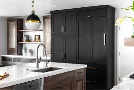 At kitchen thyme design studio inc., it is considered it a privilege to work in your home ~ years of experience enable you to get the best design and products for your budget in rochester ny. Dark Painted Built In Subzero And Pantry Ground The Kitchen Design Eclectic Kitchen Other By Urbana Design Studio Houzz