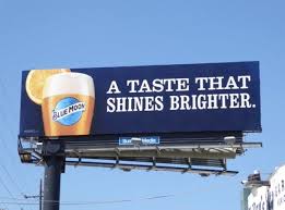 Blue Moon A Taste That Shines Brighter Billboard Blue Moon Beer Blue Moon Billboard