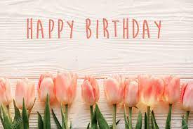 Maybe you would like to learn more about one of these? Happy Birthday Text Sign On Pink Tulips On White Rustic Wooden Stock Photo Picture And Royalty Free Image Image 73102937
