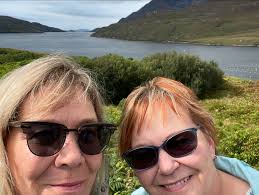 Wandering the west of Ireland with my sisters. Lots of great food and music  and walking. The weather is dazzling. We got so lucky.
