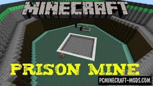 10 best minecraft prison servers · 1. Prison Mine Minecraft Pe Map For Ios Android 1 9 1 8 1 7 Pc Java Mods