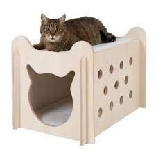 Durable cotton rope construction offers stability and durability. Peekaboo Cat Bed Zooplus Co Uk