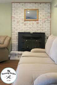 You can use a smooth roller to get the face of the brick and a paint brush to cut in and get in between the joints. Fireplace Makeover Using Chalk Paint