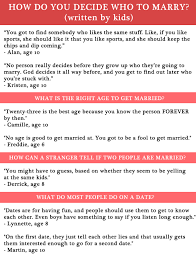 77 exciting dating game questions. Kids Answer Dating Questions