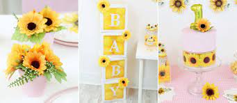 See more ideas about sunflower party, sunflower birthday parties, 1st birthday. Sunflower First Birthday Party Fun365