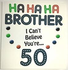 After years of growing up together, summing up your relationship in a few short sentences seems like an impossible endeavor. 100 Happy 50th Birthday Wishes For Brother Of 2021