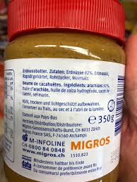 Erdnussbutter Migros 350g