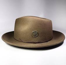 The Flamekeepers Hat Club Turtle Wool Fedora Chestnut Mens Hats Fashion Hats For Men Mens Dress Hats