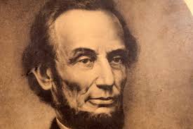 William Edgar Marshall Abraham Lincoln Antique Lithographic Portrait