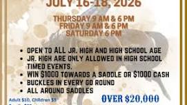 2026 Panguitch Invitational Rodeo
