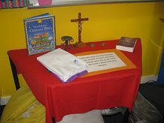 Pin On Catholic Prayer Table Ideas