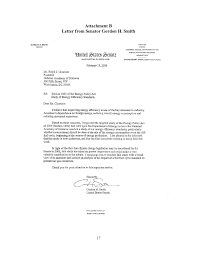 Attachment B Letter From Senator Gordon H Smith Review Of Site Point Of Use And Full Fuel Cycle Measurement Approaches To Doe Eere Building Appliance Energy Efficiency Standards Letter Report The National Academies Press