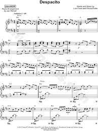 Kostenlose vorlagen zum ausdrucken von bygraziela zum gratis runterladen und ausdrucken. Pianonow Despacito Sheet Music Piano Solo In B Minor Download Print Kostenlose Klaviernoten Noten Klavier Noten