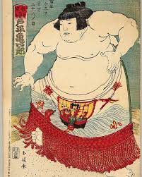 704 likes 3 comments greg samurai1nk on instagram artist gyokuha title sumo kid date ca 1870 samu japanese prints japanese art vintage illustration