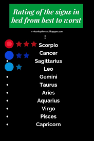 What you're like in bed, based on your zodiac. Ranking Of The Sign In Bed From Best To Worst Pisces And Capricorn Aries And Aquarius Virgo Pisces