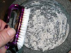 Apr 14, 2015 · to properly clean my mortar i use lots of running water and also a stiff brush to really get in all of the cracks to remove any food. 11 Molcajete Ideas Mexican Food Recipes Food Cooking Recipes