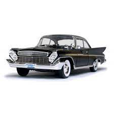 1961 Desoto Adventurer Black 1 18 Scale Diecast Replica Model By Road Signature Vintage Bicycles Diecast Diecast Models