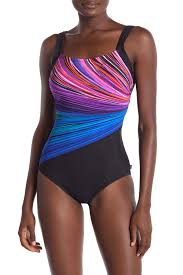 Reebok Fire Water One Piece Swimsuit Nordstrom Rack