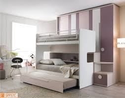 La cabina armadio con letto a castello: Soppalco All In One Con Terzo Letto Estraibile