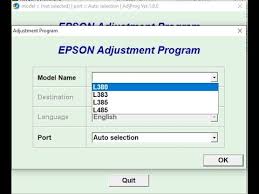 Epson L380 Resetter With Activator Crc Error Fixed Epson Download Programming