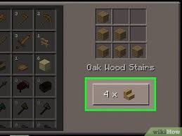 Wooden stairs are another type of stairs and can be used to travel up a side without having to jump. How To Make Stairs In Minecraft 11 Steps With Pictures