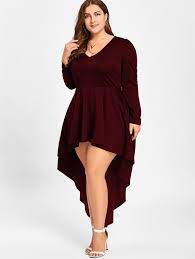 Plus Size V Neck Cocktail Dress - Long Sleeve Cocktail Dress Classy Dress V Neck Cocktail Dress