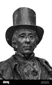 Hat statue Black and White Stock Photos & Images