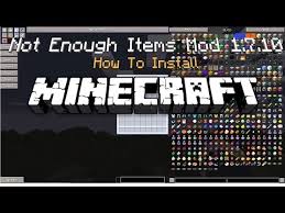 Not enough items (nei) mod para minecraft 1.5.2. How To Not Enough Items 1 5 2 Bestyup